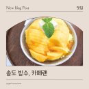 카페;랜 | 송도 망고빙수, 카페랜 방문 후기 (내돈내산)