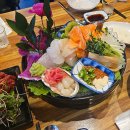 금곡마을회관 내 | 호매실 맛집 금곡회관 세트3 광어&amp;연어 반반 (대) 후기