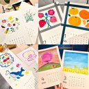 나무스틱 달력 만들기 | [마구리코 아트 × 부산경제진흥원] 청년두드림센터 힐링 오일파스텔 달력만들기 특강 출강