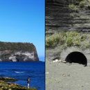 제주 송악산 해안 일제 동굴진지 이미지