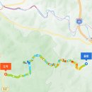 누리산악회 따라 35년만에 찾은 충북 괴산에 있는 악휘봉 칠보산 산행을 연계산행으로. 이미지