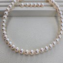 AKOYA SEA PEARL 야코야 진주비드 목걸이 길이줄임 실교체 수선.