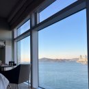 남부산 현대상용서비스 | 광안리 파크하얏트 부산 호텔 / 킹 오션뷰 숙박 후기 (부산 호텔 비교, 마린시티 맛집 추천, 이재모피자...