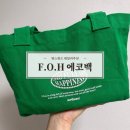 에코그린 | 20대 여성 데일리백 추천 워스워드 F.O.H 숄더 토트 미니 에코백 그린 솔직 후기