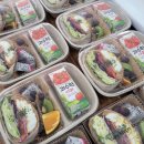 웅촌어린이집 | 울산 행사 도시락, 온양농협 반샌 + 계절과일 + 팩음료 19set