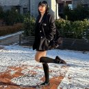 락피쉬웨더웨어 벨라 퀼티드 메리제인 다크브라운 착용 후기