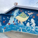 감내카페 벽화 이미지