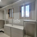 첨단2한양수자인경로당 | 광주시스템행거 북구 신용동 첨단2지구한양수자인 창문 2개인 알파룸에 ㄱ자형 드레스룸