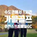 덕소사우나 | 서울근교 가성비 골프장 스프링베일GC - 3인 가능, 노캐디