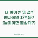 내 아이큐(IQ)는 몇 점? 멘사회원 자격은? (높아야만 잘살까?)