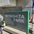 도쿄 여행: 시부야 "미야시타 파크", 도쿄 최초의 옥상공원, 미야시타 파크 스타벅스, 이미지