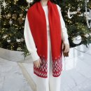 더모아솔라 | 연말선물 추천 더니트컴퍼니 캐시미어목도리 후기. 레드 포인트 여자겨울코디 연말모임룩