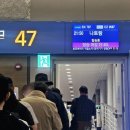 인천공항 1터미널 47번 게이트 근처 카페 [엔제리너스]