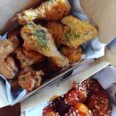 미원주유소 | 청주 미원 치킨 맛집 델리퀸 옥화대휴게소점 후라이드 양념 치킨