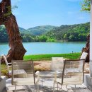 아래말저수지 | 경주 불국사 대형 카페 아래헌 저수지 뷰가 예쁜 한옥카페