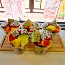 심쿵간식 | [운정 유치원 간식 단체주문] 컵과일·탕후루 납품 후기 🍇 | 심쿵한과일