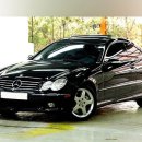 벤츠 CLK500 쿠페 오토(A/T) (검정색) 스포츠카 입니다 이미지