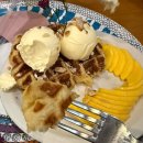 SHES CAFE | [광주수완]그녀의 카페 🥭통망고가 올려져있는 진짜 망고쥬스 맛집