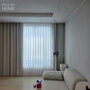하늘채문화의집 | 마산커튼 현동 코오롱하늘채 24평, 화이트와 베이지, 그레이로 채운 정온한 공간 (커튼 블라인드 시공후기)