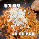 춘천닭갈비송정점 | 경기 광주 맛집 송정 춘천닭갈비