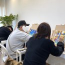 [물감페인팅캔버스] 수원공방 부모님이랑 다녀온 미술 원데이클래스 후기 | 성실그림공방