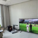 씨유대전도마호반점 | 대전 안전한 무타공tv설치 도마동 호반써밋 75인치 시공 후기