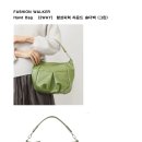 FASHION WALKER Hand Bag 【2WAY】 함성피혁 라운드 숄더백 (그린) 이미지