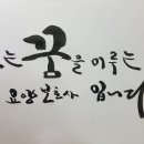 (하)글씨 이야기 캘리그라피 이미지