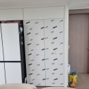 노원-현장-1090 | 김치냉장고자리 도어설치 냉장고장 양문형도어 시공