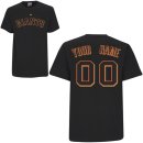 San Francisco Giants Authentic Font Custom T-shirt by Majestic Athletic 이미지