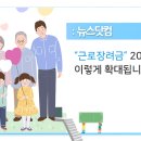 2018 근로·자녀장려금이 이렇게 바뀝니다. 이미지