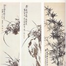 한국미술 100년(4) -- 이도영과--(양기훈의 혈죽도) 이미지