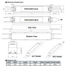 고품질 실내용 LED Converter Flickerless 34W, 31W SPEC 비교 이미지