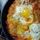 간단한 에그인헬 레시피 샥슈카 만들기 이미지