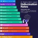 순위: 환각률이 가장 낮은 AI 모델 이미지
