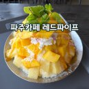 레드파이프 | [파주카페] 한강뷰 베이커리카페 레드파이프, 망고빙수 후기