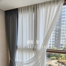 청라자이아파트경로당 | 인천광역시 서구 청라동 청라자이아파트 암막커튼&amp;도톰쉬폰 시공후기