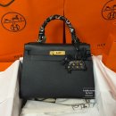 소1-28 | 에르메스 켈리 28 블랙 금장 매장 구매 착샷 후기