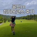참피온 | 경기도골프장 골드cc 참피온 코스 비오는날골프 후기