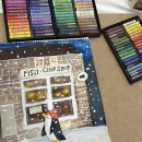 오일파스텔과 색연필 풍경그리기 이미지