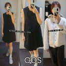 포칼라 | COS 코스 빕 프런트 코듀로이 미니 드레스, 칼라 포 시어링 재킷 착용 후기