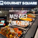 아웃도어멀티샵 | 부산 뷔페 하단 고메스퀘어 내돈내산 평일런치 자세한 메뉴 후기 아트몰링 맥주무한리필