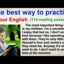 (Reading Practice (Improve your pronunciation in English 이미지