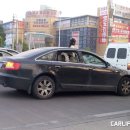 중국에서 오래된 한국차 운행하기 이미지