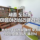 TCI 검사 비용 기질 성격 해석 후기 성인 아동 부부 마음아리심리클리닉 아동 심리 상담 센터 대전 근교