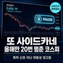 "또 사이드카네" 올해만 20번 넘게 멈춘 코스피 들여다본 후기