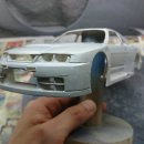 [TAMIYA] 1/24 NISSAN SKYLINE R32 (VER. GRAN TURISMO 6) - 6. 차체 기본 도색 이미지