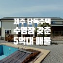 제주2공항OK공인중개사사무소 | [제주도 주택 매매] 표선 IB학교 수영장 있는 화덕 테라스 5억대 단독주택! 매일이 리조트! 제주도 학군...