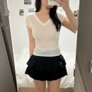 [review] 플레뜨 flette 밀키 브이넥티 Milky v-neck tee 솔직후기