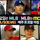 MBC는 MLB생중계 "매주" 토요일 오전 "지상파" "정규" 편성 이미지